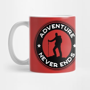 Adventure Never Ends Mug